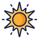 Sun Space Science Icon