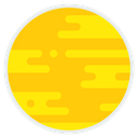 Sun Planet Astrology Icon