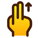 Swipe With Fingers Icon