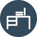 Desk Education Learning Icon