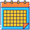 Table Calendar Schedule Icon