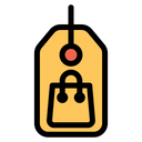 Bag Price Shopping Icon