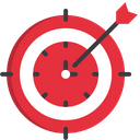 Target Goal Schedule Icon