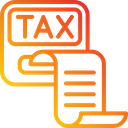 Tax Receipt Icon