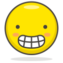Teeth Smile Face Icon