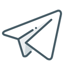 Telegram Airplane Air Icon