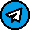 Telegram Social Media Logo Logo Icon