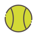 Tennis Ball Sport Icon