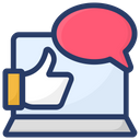 Positive Interaction Appreciation Customer Rating Icon
