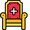 Throne Royal Kingdom Icon