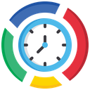 Time Chart Report Analysis Icon