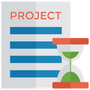 Time Management Project Management Time Project Management Icon