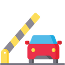 Toll Check Point Barrier Icon