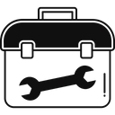 Tool Bag Soft Tool Bag Tool Suitcase Icon