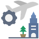 Tourism Transportation Flight Icon