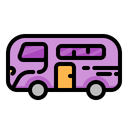 Tourist Car Transport Transportation Icon