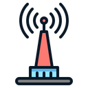 Tower Transmission Signal Icon