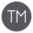 Trademark Tm Tm Sign Icon