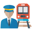 Train Driver Train Conductor Engine Driver Icon