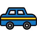 Travel Filled Transportation Vehicle Icon