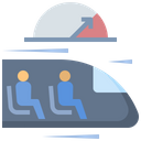 Transportation Hyperloop Speed Icon