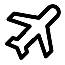 Travel Plane Fly Icon