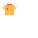 Tshirt Uniform Half Icon