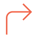 Right Upper Arrow Icon