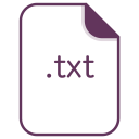Txt, Text, File, Document, Extension, Filetype Icon