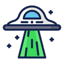 Ufo Space Science Icon