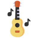 Ukulele Guitar Musical Icon