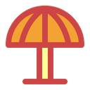 Umbrella Summer Tropical Icon