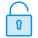 Unlock Access Open Icon