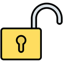 Unlock Lock Insecure Icon