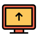 Upload Computer Icon