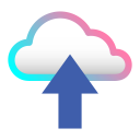Cloud Upload Data Icon