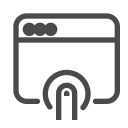 User Experience Touch Feel Icon