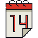 Calendar Date Note Icon