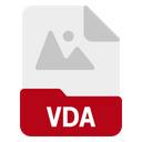 Vda File Format Icon