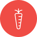 Vegetable Carrot Healthy Icon