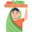 Vegetable Vendor Icon
