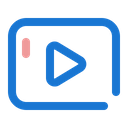 Video Play Media Icon