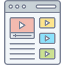 Video Content Icon