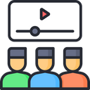 Viewers Online Video Viewers Users Icon