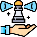 Visionary Team Broadcast Transmit Icon
