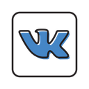 Vkontakte Social Media Network Icon