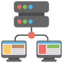 Vps Web Hosting Personal Server Web Hosting Icon