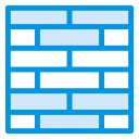 Wall Brick Construction Icon