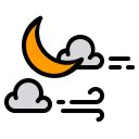 Weather Moon Star Icon
