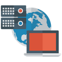 System Technology Web Hosting Web Infrastructure Icon